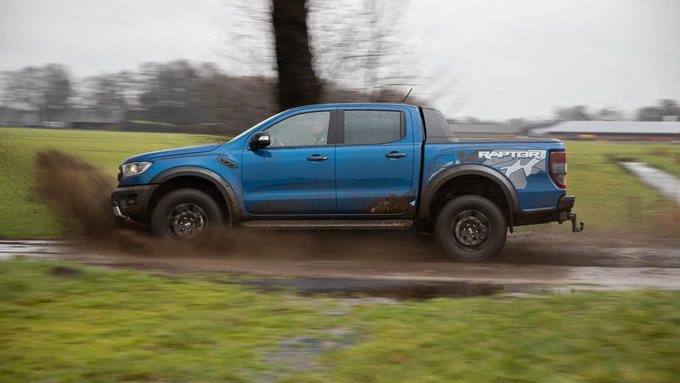 Ford Ranger Raptor Offroad Side Profile