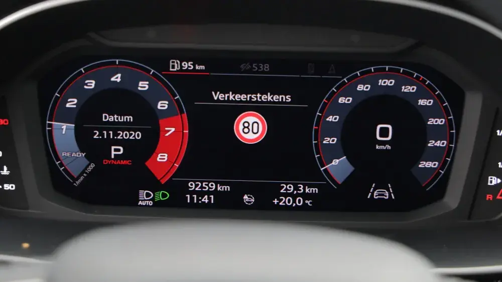 Verkeersborden Audi Q3