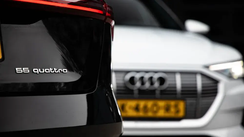 Audi E-Tron badge